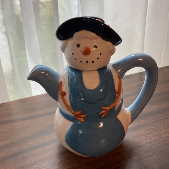 Snowman cream and sugar - Picture 4 of 8